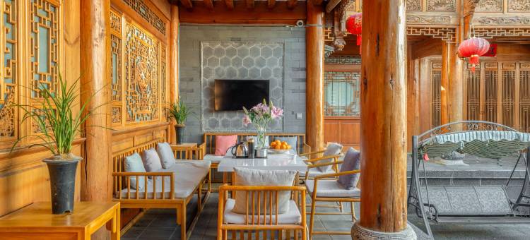 花筑·村上村宿·古城边Escape自驾旅居雪山景庭院(丽江古城区店)图片