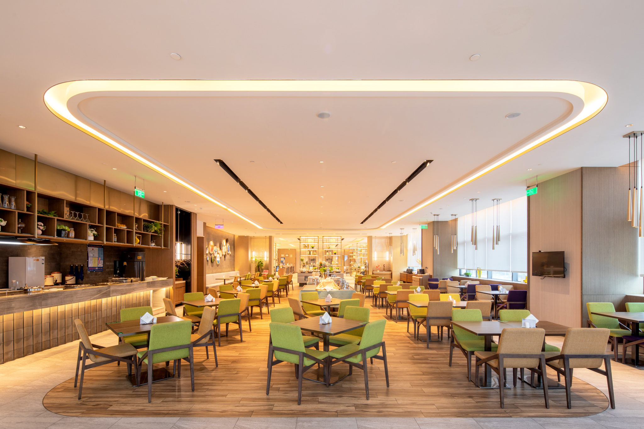 the Mulian Hotel of Suzhou North Railway StationOver view