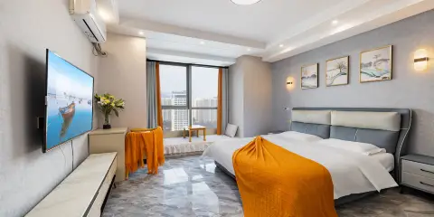 Mint Flat|途遠度假公寓(威海站韓樂坊西街店)