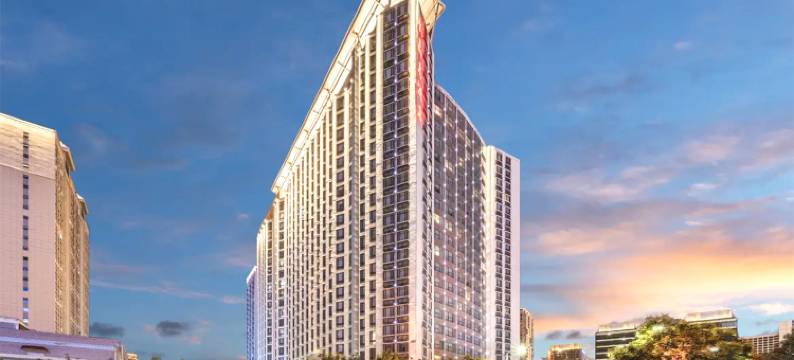 西安水晶岛酒店(省体育馆地铁站高新万达ONE店)图片