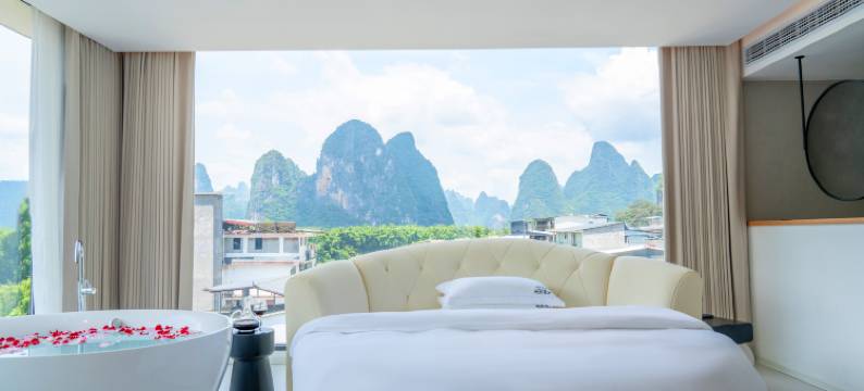 阳朔画里云居酒店(兴坪古镇二十元人民币风景区店)图片