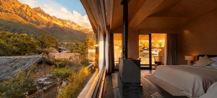 丽江瑞息·雪山樽|日照金山雪山全景MountianTrip度假汤池香氛酒店图片