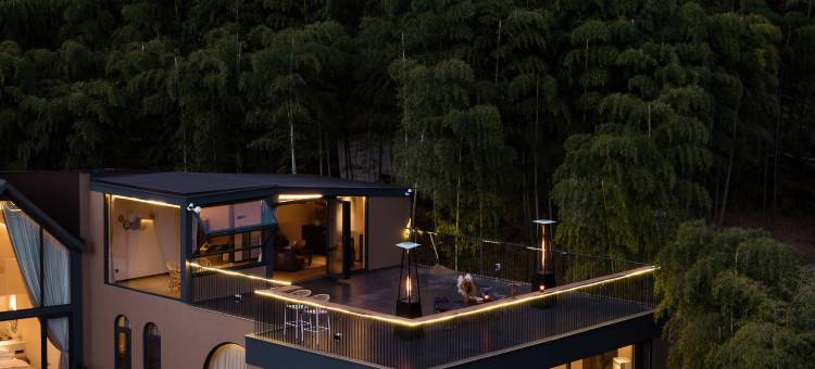 只越·竹林丨Zhi Yue·安吉私汤温泉云端峡谷观景设计师美宿图片