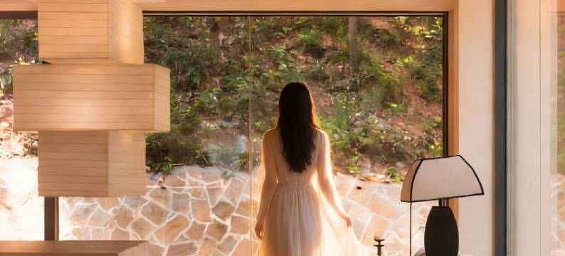 依山竹子·Boilingteaaroundthefirel·度假美墅(月亮湾风景区店)图片