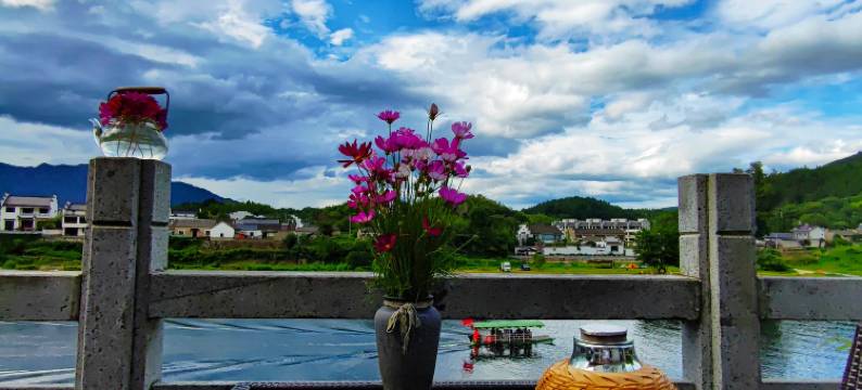 桃花潭九天艺宿半岛别墅图片