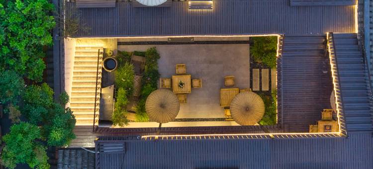 花筑·如你所院·屋顶咖啡·古越水乡院落(鲁迅故里书圣故里店)图片