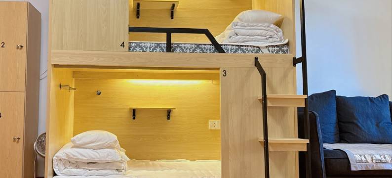 四季·男生青年旅舍(宏图大道地铁站店)图片