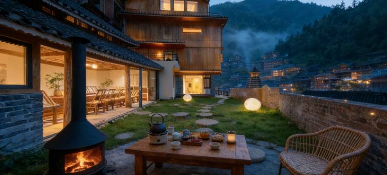 极境·稻野villa全景度假美宿(肇兴侗寨店)图片