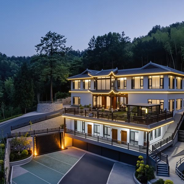 一枕春山 Pure Soul｜枕山栖水・徽韵庭院轻奢美宿(天柱山景区店)图片