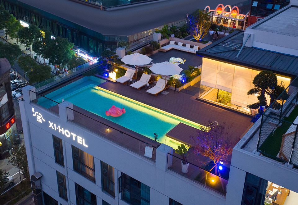 兮·HOTEL(长沙五一广场国金中心店)外景图
