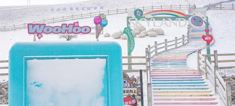 简蓝·Luxury山景亲子度假民宿(云上草原滑雪场店)图片