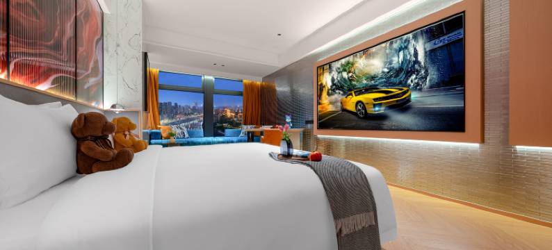 意澜海G·Sky江景酒店(观音桥店)图片