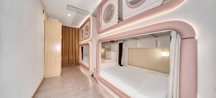 星城空禅精品社交青年旅社(杭州婺江路地铁站店)图片