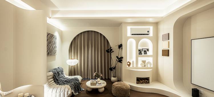 云境Aerie·180°江幕智居设计师美宿(珲春街财富广场店)图片