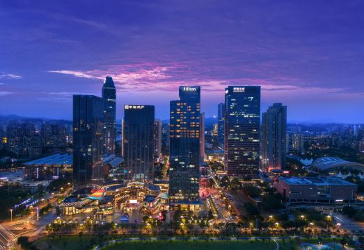 惠州中海希尔顿酒店外景图