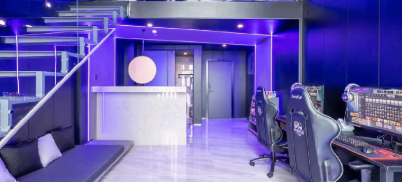 波比熊电竞酒店(常德欢乐颂店)图片