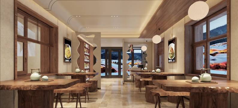 蓝馨梦观雪阁假日酒店(雪乡雪韵大街店)图片