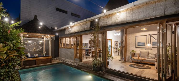 Vila Ju Ju, 3BR Industrial - Tropical Villa - Perernan图片