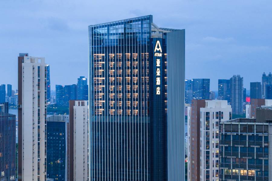 武漢黃鶴樓積玉橋高空江景亞朵酒店