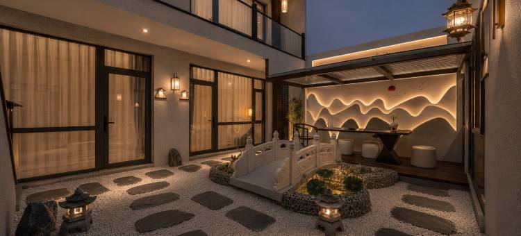 云山青HolidayVilla•宋氏美学|兰庭居私汤观景民宿(忻州古城店)图片