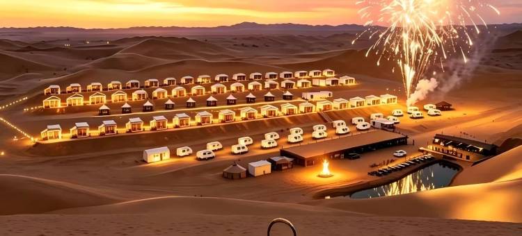 北栈|观日出日落·赏繁星揽月|DesertSoul腾格里观景度假民宿图片