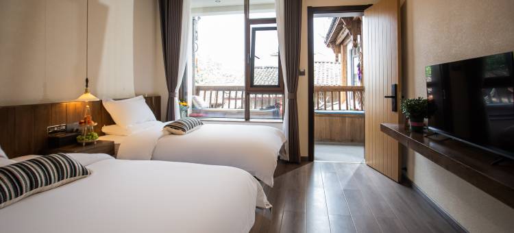 李来我往客栈(丽江大水车店)图片