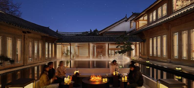 丽江嵌雪楼酒店图片