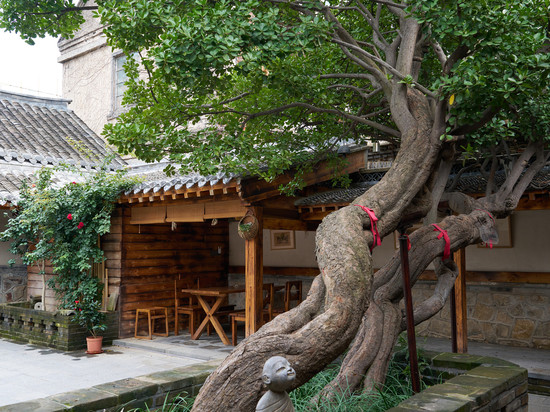 两棵冬青庭院民宿(烟台山景区店)