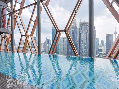 吉隆坡斯嘉丽Scarletz近双子塔KLCC 无边泳池/中文礼遇 By Edwin