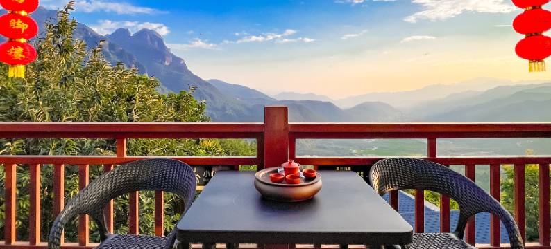 灵龙谷云谷山居图片