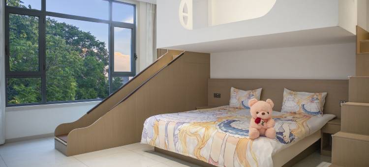 新文•名宿丨FamilySlideMtn180°亲子民宿(河南宝泉旅游度假区店)图片