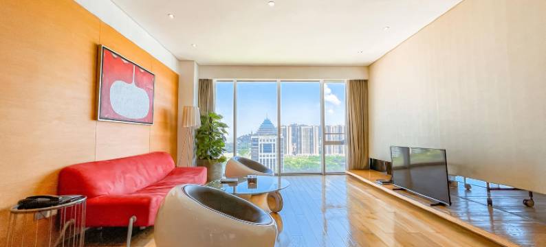 广州南沙珠江三角洲世贸中心大厦图片