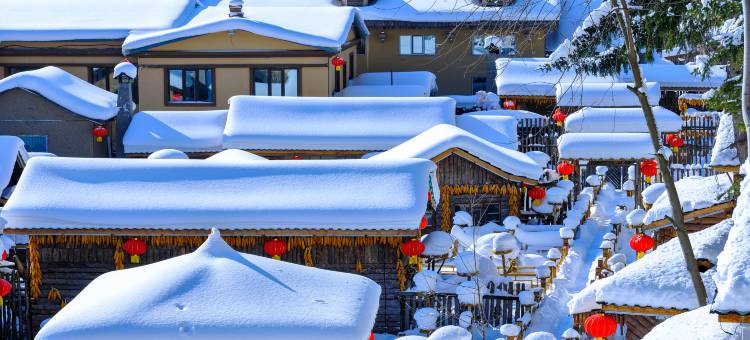 雪乡景区逅你多时度假酒店图片