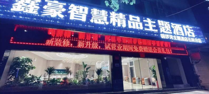 鑫豪智慧精品主题酒店(石林财富中心店)图片