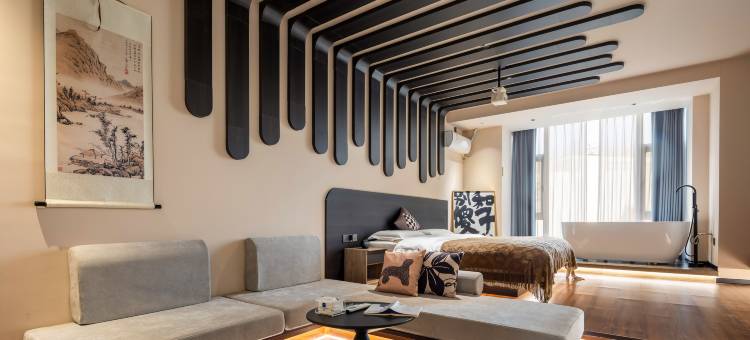 缘宿·设计师投影民宿(大同东信广场店)图片