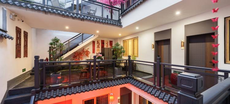 大唐印 ·Siheyuan唐风美学设计民宿(西安钟楼地铁站店)图片