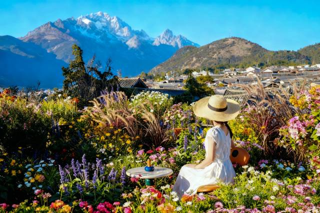 一生有你丨CafeCoCo日照金山·屋顶花园设计师民宿(古城大水车店)图片