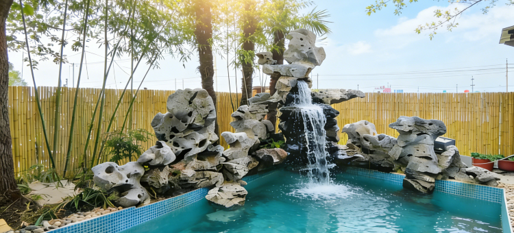 夏霖｜Garden Fun 180°庭院临河观景亲子美墅(上海金山北站店)图片