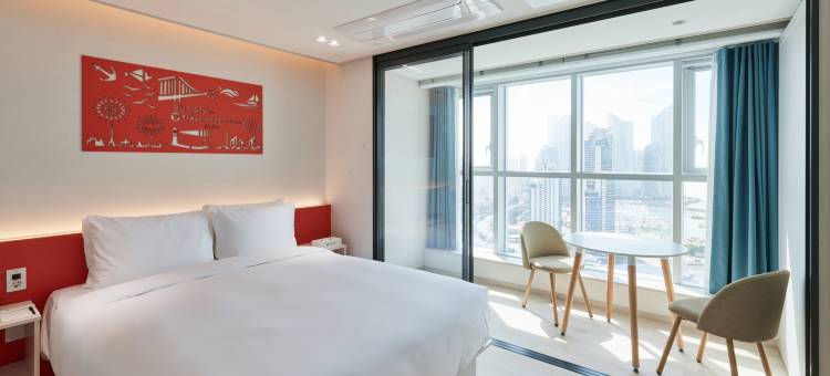 釜山海云台中心彩鸿酒店公寓(Travelodge Suites Busan Centum)图片