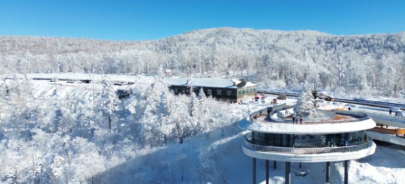 雾淞雪意｜Snow•Trip松下秘语度假观景别院(二浪河店)图片