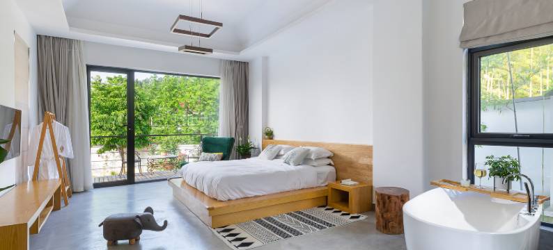 莫干七栖·QIXI温泉设计师环山野奢·星空泳池花园美宿图片