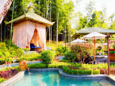 洪湖悦兮半岛国际温泉度假村图片