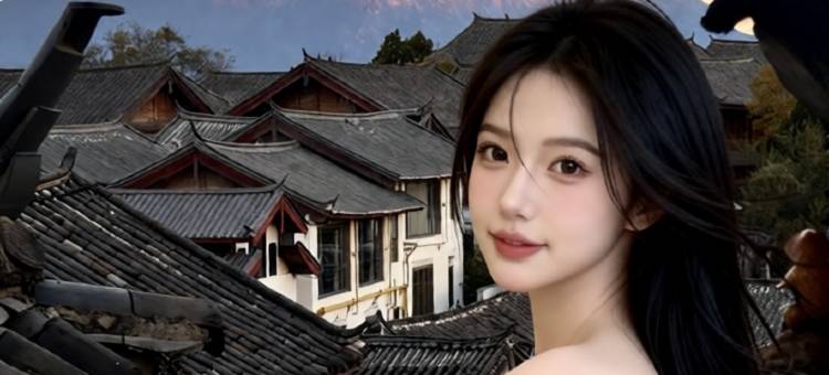 在山也·SANYEL日照金山观雪山古城全景美宿(丽江古城大水车店)图片