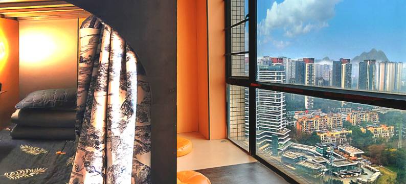 松可赞·智慧青旅(重庆西站二郎轻轨站店)图片