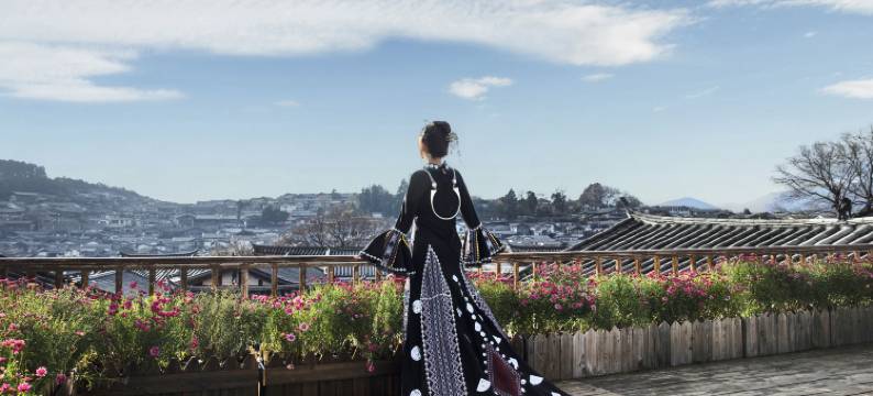 隐于•花园秘密观古城雪山全景美宿(丽江古城四方街店)图片