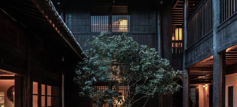 丽江古城岚舍庭院图片