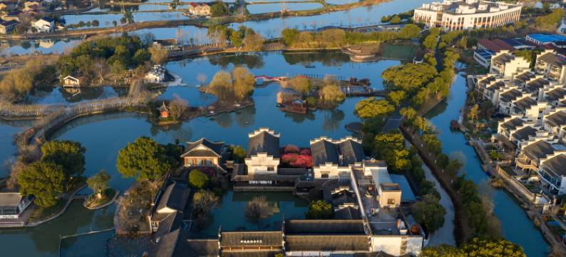 湖州荻港渔庄图片