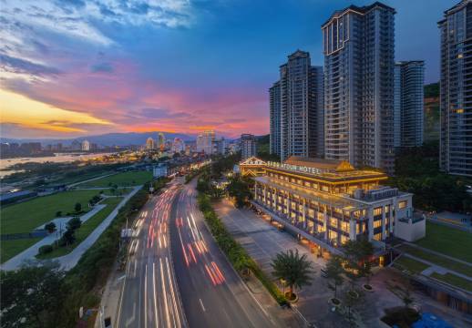 西双版纳景洪告庄西双景澜沧江亚朵酒店图片