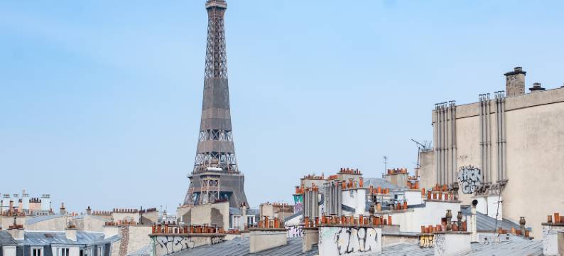巴黎埃菲尔铁塔格勒纳勒蓝色酒店(Hotel Bleu de Grenelle - Tour Eiffel)图片