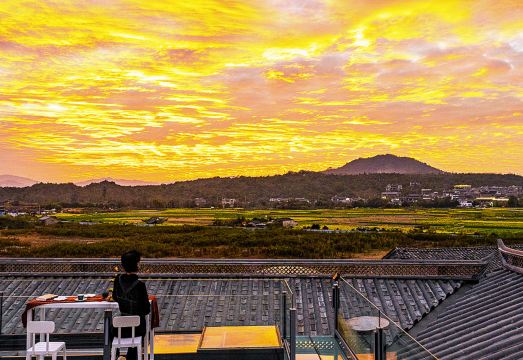 腾冲花间美宿360度空中观景温泉酒店外景图